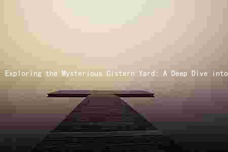 Exploring the Mysterious Cistern Yard: A Deep Dive into its Capacity, Age, and Condition