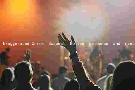 Exaggerated Crime: Suspect, Motive, Evidence, and Investigation Status