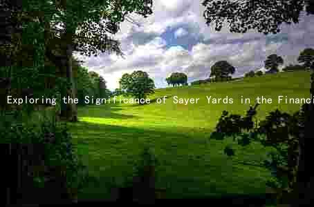 Exploring the Significance of Sayer Yards in the Financial Industry: Metrics, Risks, and Comparisons